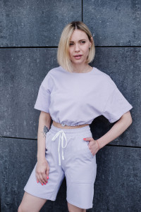 Футболка Ф 275 (сиреневый)